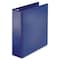 Business Source Navy D ring Binder 3" Binder Capacity Letter 26976 - alternate 8